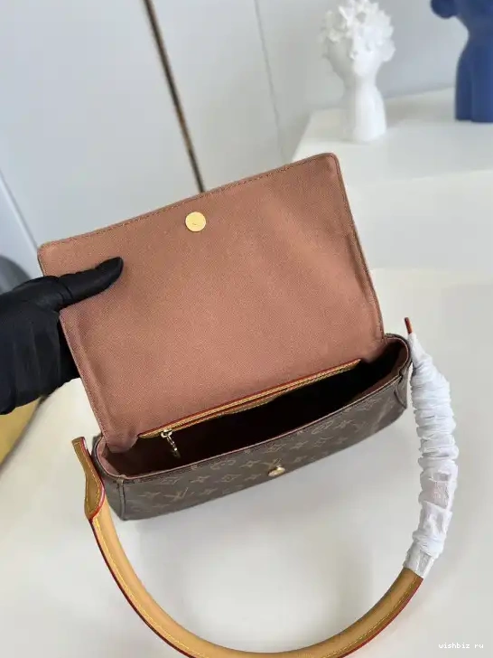 WIS looping bag-24x21x9cm Vuitton Louis 0624